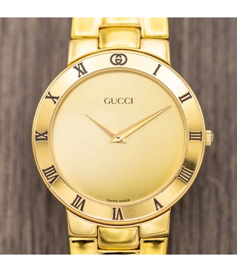 gucci watch mens quartz for sale|gucci quartz watch women's vintage.